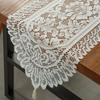 1PC Retro Polyester Fiber Lace Mesh Dining Mat Suitable For Home Decoration Such As Dining Tables, One Piece Set