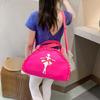 Girl Ruffle Lace Ballet Dance Bag Cute Handbag Crossbody Shoulder Bag Backpack