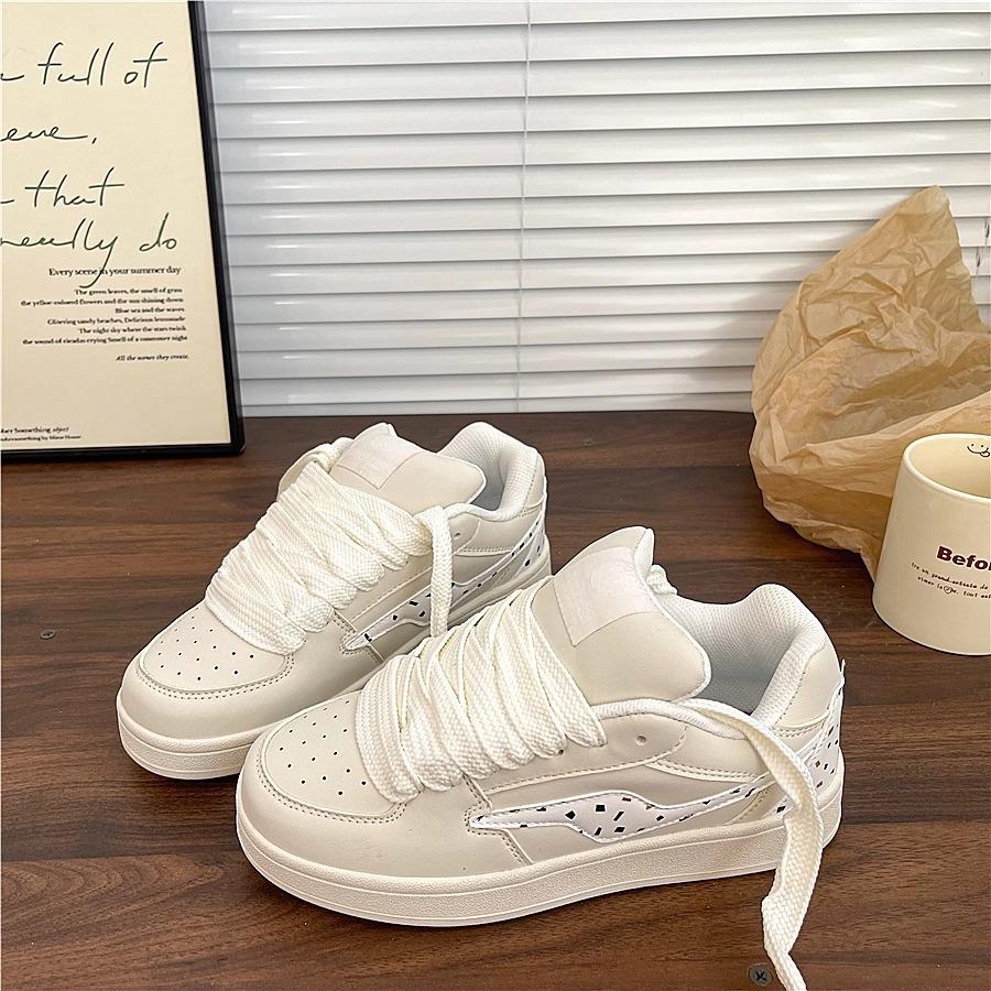 

Shoes 2025 spring new bread shoes women ins tide student youth versatile casual board shoes 40