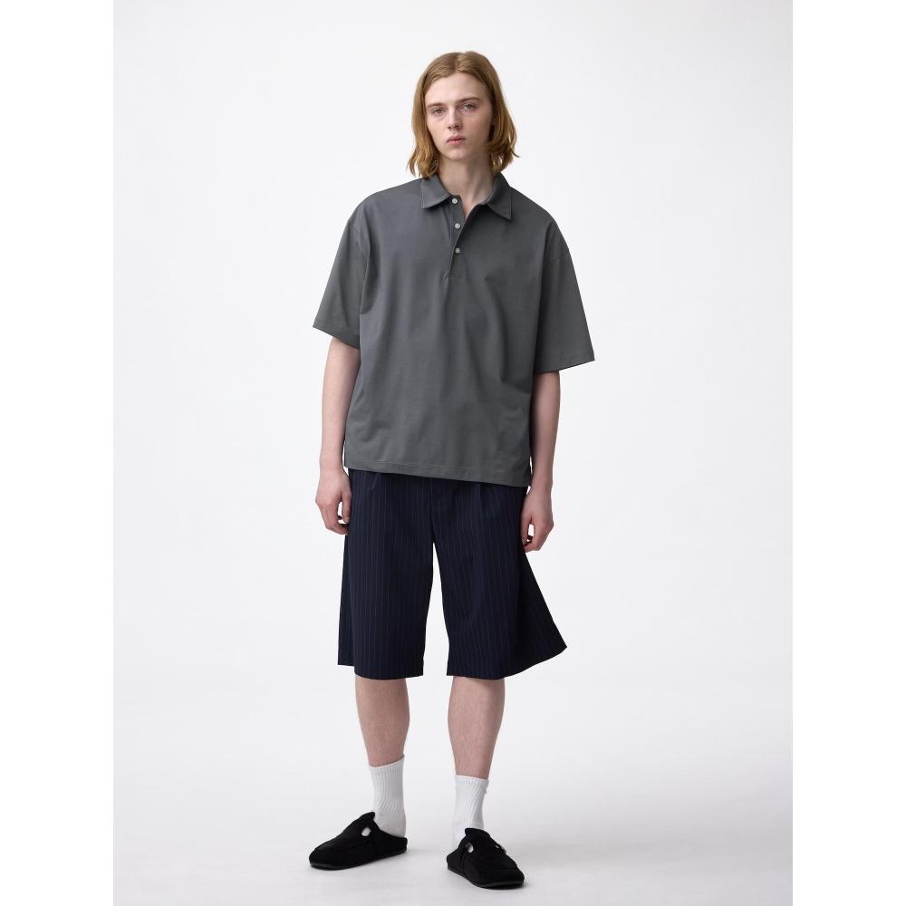 GU by Uniqlo Dry Boxy Polo  5 Minute Sleeve 