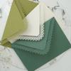 3PCS Triangle Envelope Wholesale Carving Lace Invitation Wedding Invitation High-end Feeling