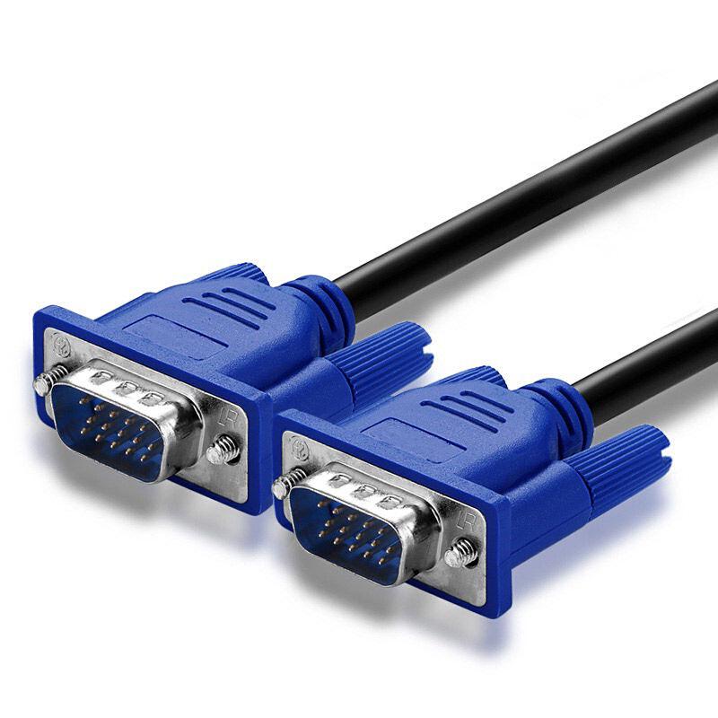 Кабель VGA 1,5/3/5 м 3+5 для подключения монитора, телевизора, проектора, компьютера