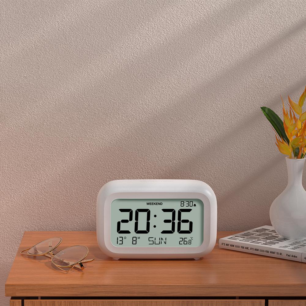 Baheleucheu Bh-Tc01 Digital Led Silent Alarm Desk Clock