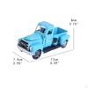 Christmas Farmhouse Truck Farm Metal Car Cute Collectible Tabletop Storage Pickup Model