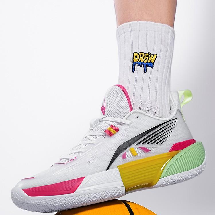 Practical Professional Basketball Elite Game Shoes Wear-resistant Actual Combat Cement Ground Youth Sneakers Friction Sound Shoes