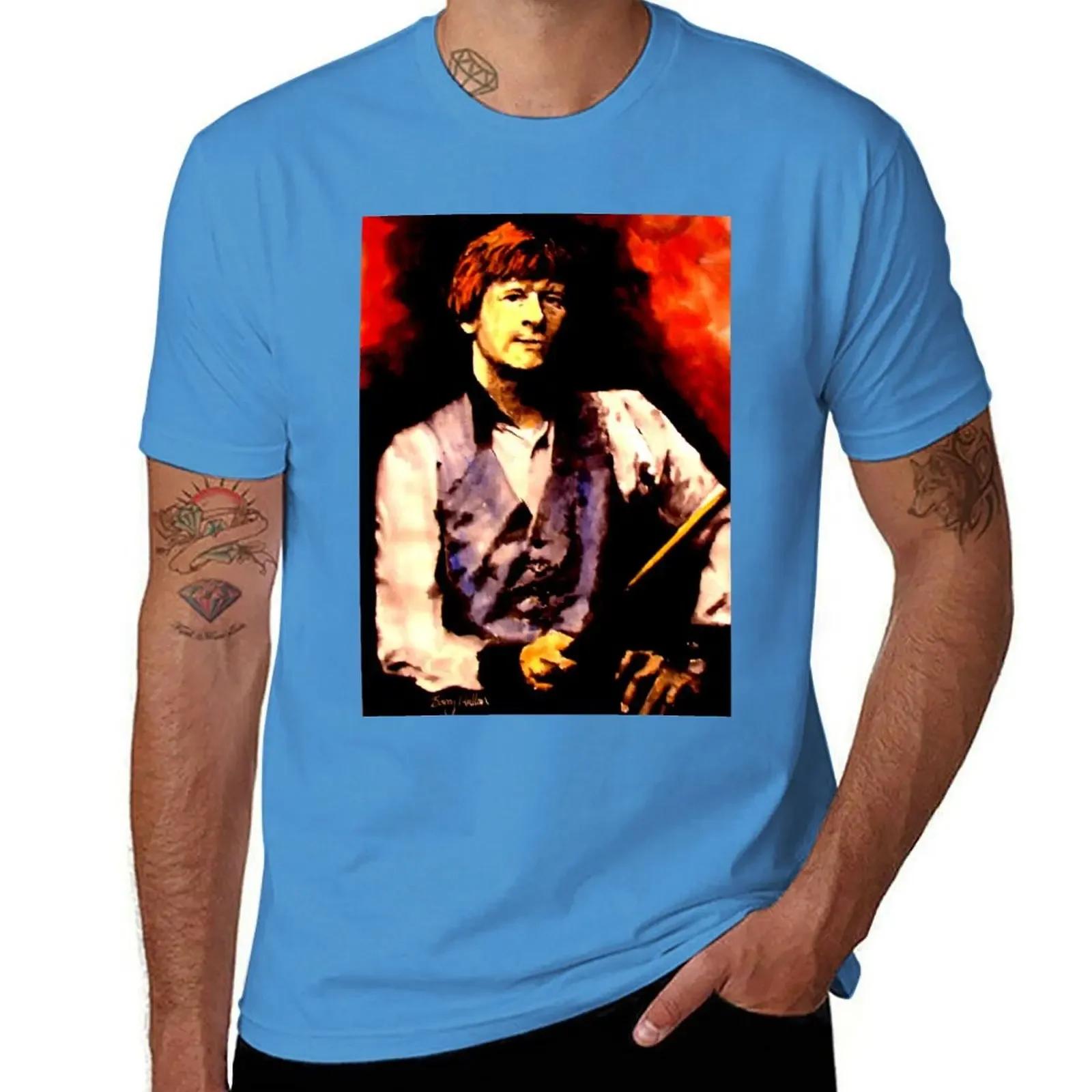 Alex Higgins Snooker Art Northern Irish T-Shirt quick drying plain Men s t-shirt S