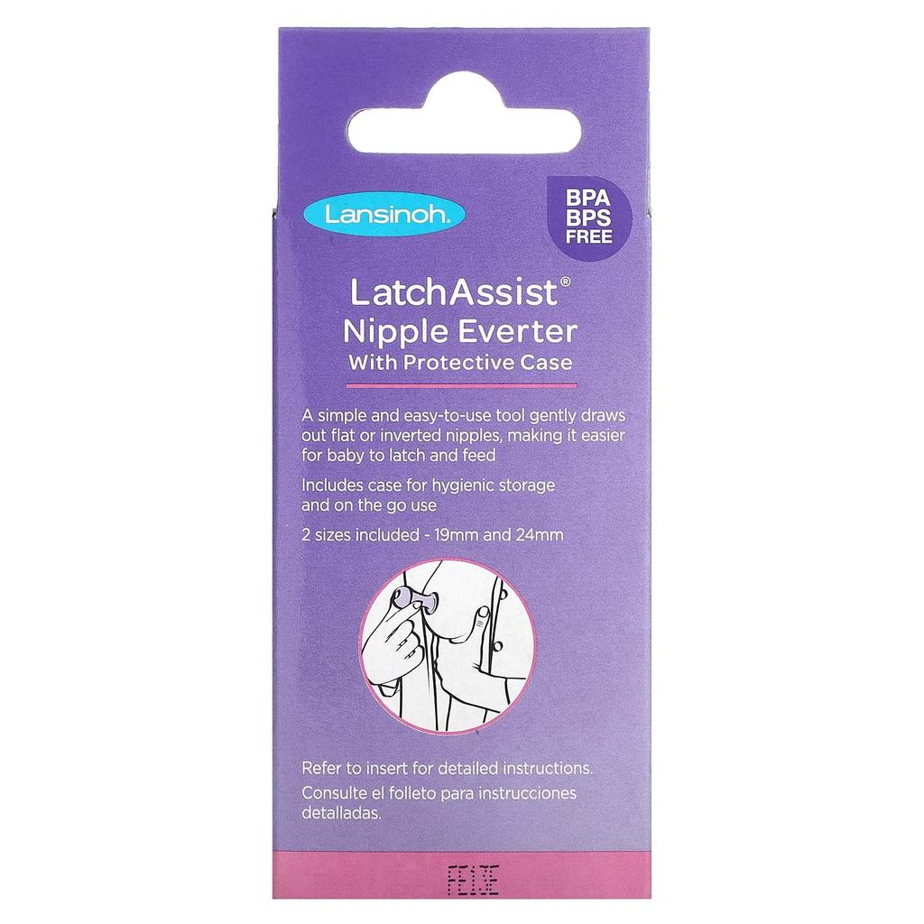 Lansinoh, latch-assisted nipple alternator, with protective case, 1 piece