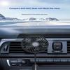 Air Vent 3 Speed 5V 1A Car Usb Cooling Fan 360 Degree Adjustable Air Outlet Car Fan 5-Blade Low Noise For Car Truck Suv Sedan