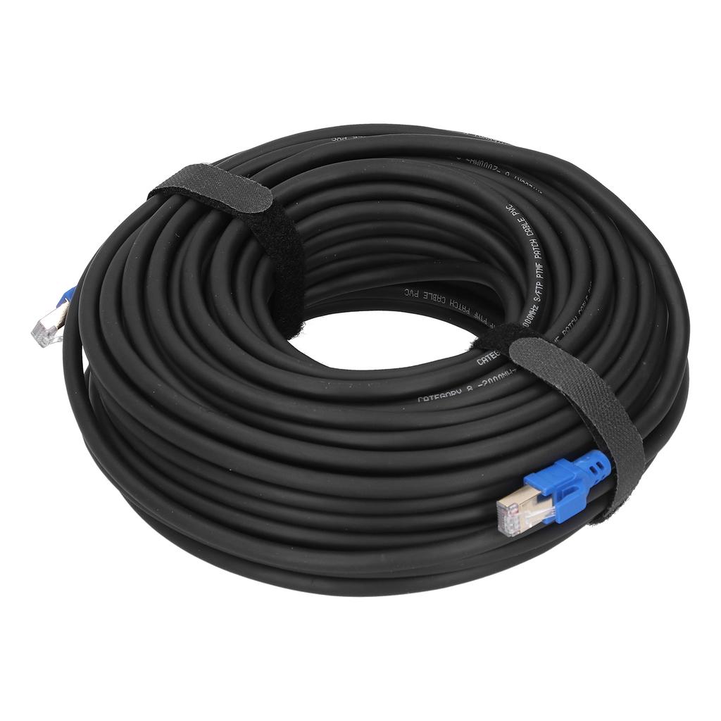 40Gbps 2000Mhz Cat8 Ethernet Cable Gold Plated RJ45 Conductor LAN Wires for Hubs Routers Networks