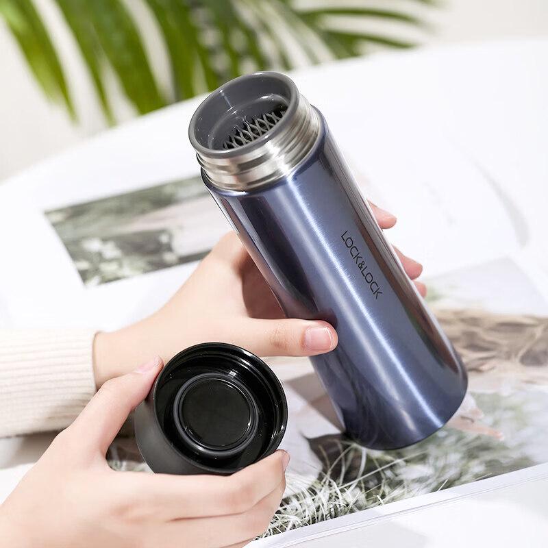 Lock&Lock LHC4028 Stainless Steel Insulated Mug