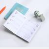 Handbuch 2024 Englisch Agenda Buch A7 Täglichen Planer Notebook Planer Tragbare Tasche Planer