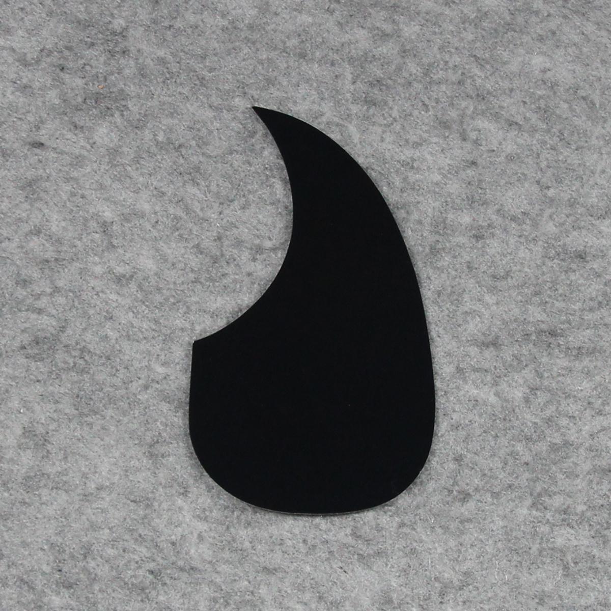 

FLEOR Black Self-adhesive Scratch Plate Folk Acoustic Guitar Pick Guard Sticker for Folk Classical Guitar Accessories