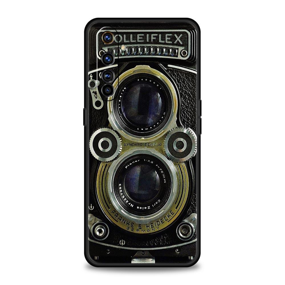 

Retro Camera Case For Realme C67 C63 C55 C53 C35 C25 C21 GT 2 3 5 6 10 11 12 13 Pro Plus 5G Soft TPU Phone Cover Fundas Capa Bag Realme 10 Pro