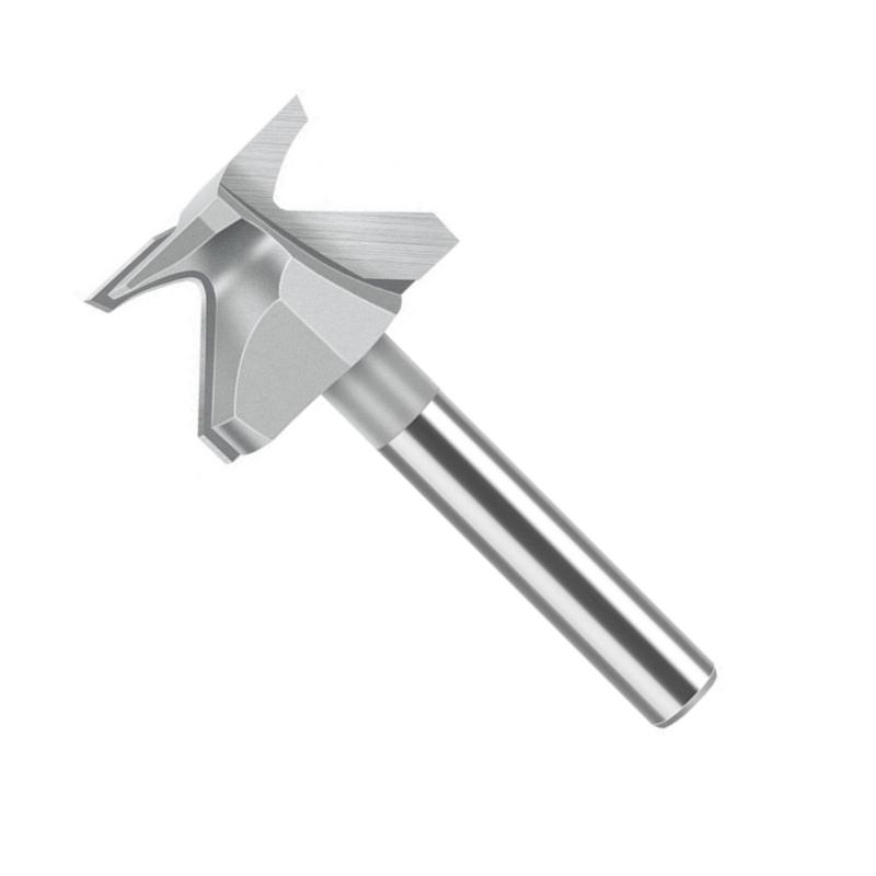 Industrial R10 Radius Forming Tool Heat Treated Steel Chamfer Router Bit For Door Frame Wall Cabinets