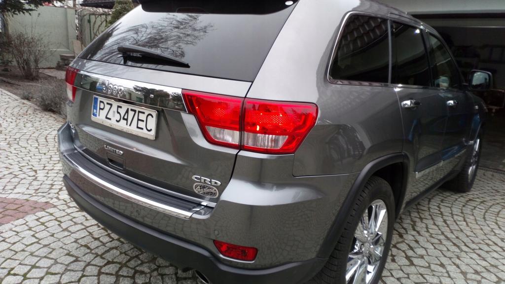 Jeep Grand Cherokee Iv - Chrome Strip Tailgate Tuning Trunk Chrome-plated