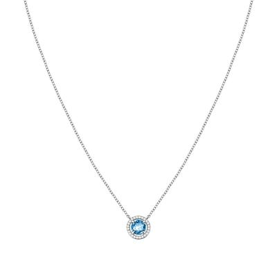 Tesori 925 Silber Spotlight Halskette SAIW94 für Damen