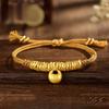 Little Fat Fu Coiling Bracelet Women'S Premium Light Luxury Gold Lucky Bag Men'S And Women'S Couple Bracelet