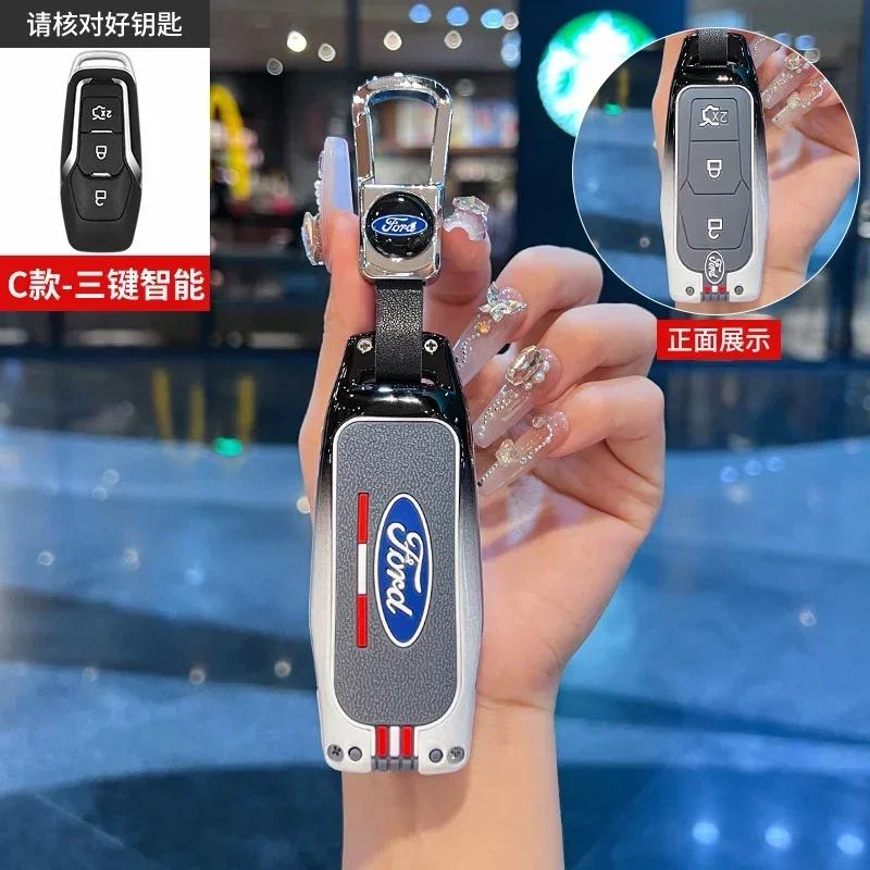 

Car Sticker 2026 Ford New 2025 Hot For Ford Fusion Mondeo Mustang F-150 Explorer Edge 2015 2016 2017 2018 Car Remote Smart Key C