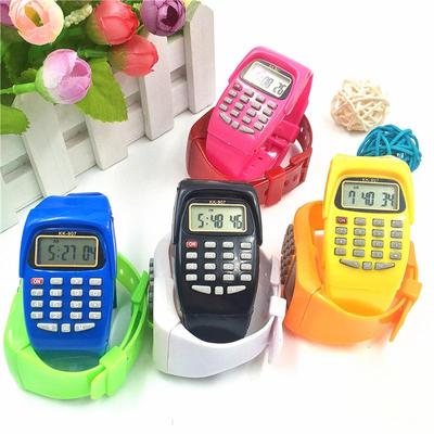 Regalo popular para niños, estudiantes, nuevo reloj para niños, reloj electrónico de pulsera, relojes, calculadora digital para niños
