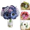 Elegant Bouquet Poppy Peony Gypsophila Simulation Flower Beautifully Crafted For Home Decor And Photography