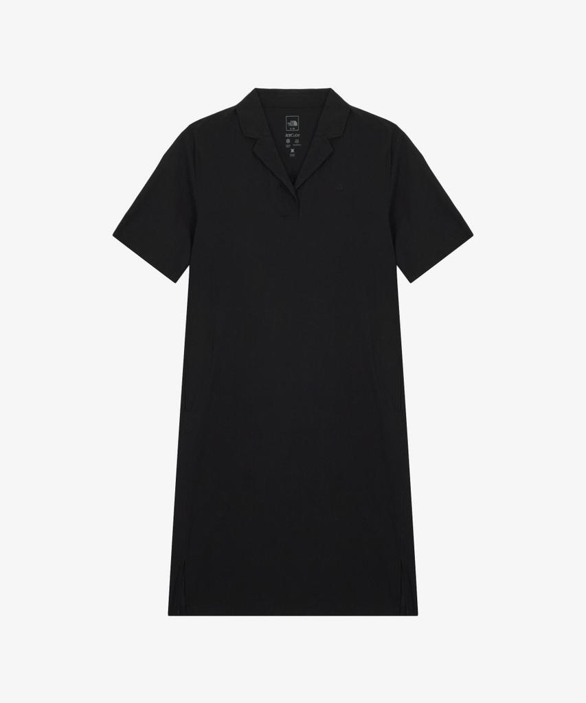 Noseupeiseu Nt7Zs42A Women'S Ice Cube Collar Dress Black