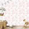Pink and white tulips wallpaper for living room and bedroom 50x1000