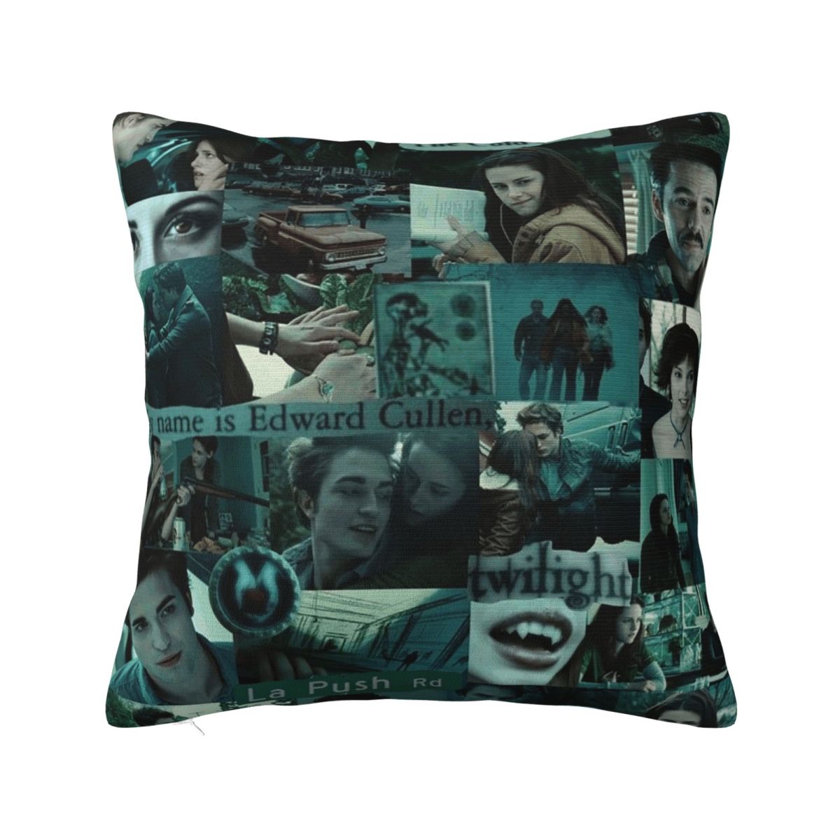 

Movie The Twilight Saga Square Pillowcase Cushion Cover Pillow Case Throw Pillow Cover for Home Bedroom Car 12x12Inch