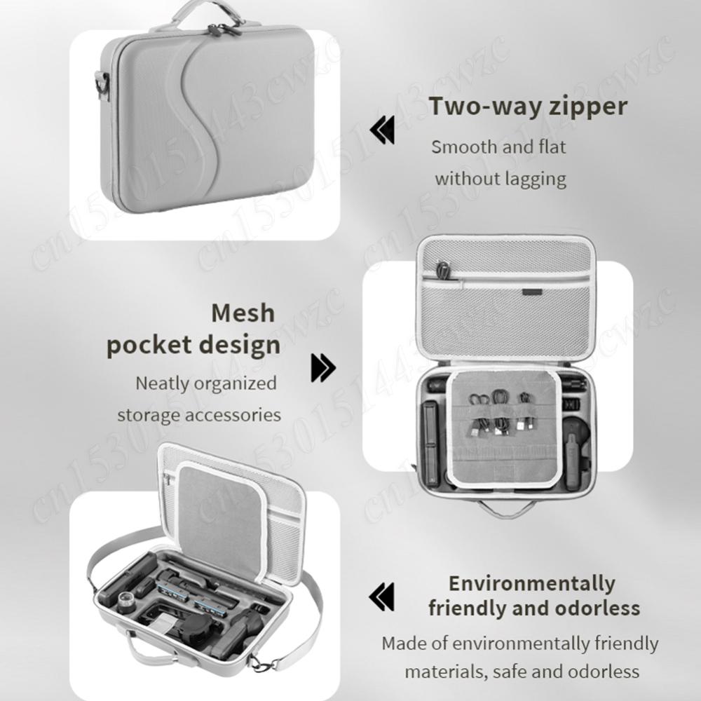 Carrying Case for Insta360 X5 Sports Camera Shockproof Shell Shoulder Bag Portable Protector Box Case Accessory for Insta 360 X5