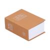 Mini Safe Box Simulation Book Security Money Jewelry Box with Lock Keys for Home Office