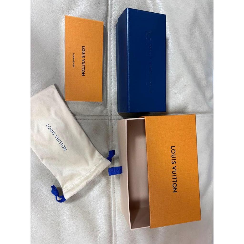 Used LV Frog Round Square Blue Lens