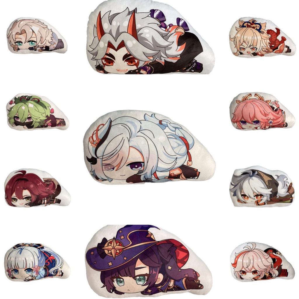 Kamizato Impact Genshin Ayaka Yae Miko Sleepy Plush Doll Cushion Pillow Gift