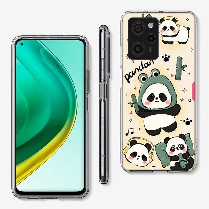 

Very Cute Little Panda Cover Phone Case For Xiaomi Poco M8 M7 M6 M4 M3 X7 X6 X4 Pro F7 Ultra M5S Mi 14 14T 15 15T 12T 10T Pro 12 Xiaomi Mi 12T(Pro)