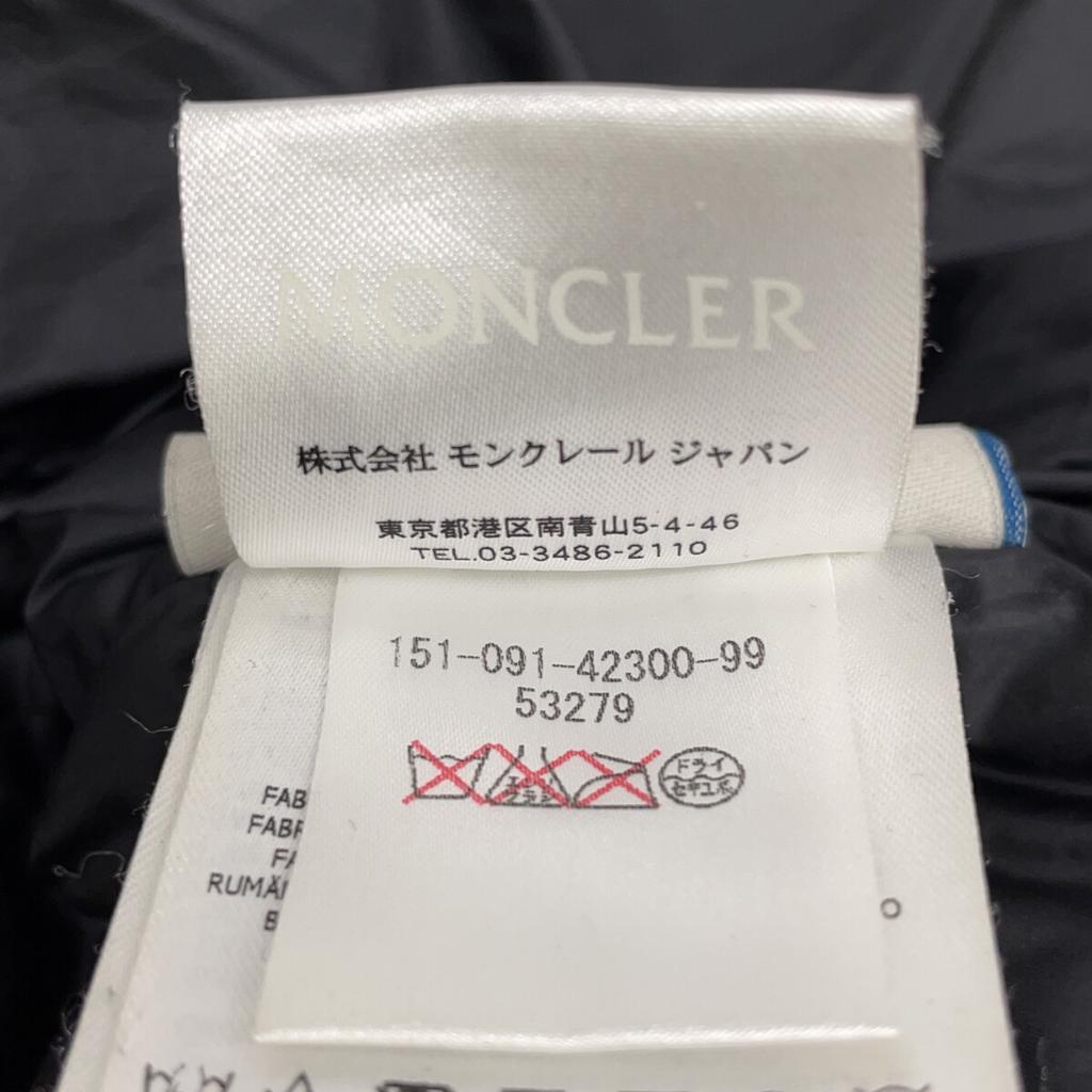 MONCLER 2014 Domestic Regular BENJAMIN Down Coat Jacket 0 blackUsed