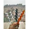 VaHppy Threaded Circle Stained Glass Dildo Adult Sex Toys Anal Plugs Female Masturbation SM  Gay Twisted Twist 4 Styles