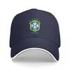 Brasilien Fußball Flagge Team Brasilien Unterstützung Geschenk Kappen Baseballkappe Sport Streetwear Outdoor Luxusmarke Damen Hüte Herren