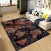 Stray Kids Kpop Singer Area Rug Large,Carpet Rug for Living Room Bedroom Sofa Doormat Decoration,  Kids Play Non-slip Floor Mat