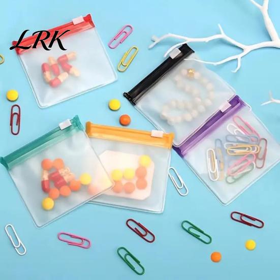 Medicine Slide Lock Bag Bags, Reusable EVA Pill Pouch, Waterproof Portable Travel Pills Small Items Storage Bag, for And Daily Use Compact Organizer