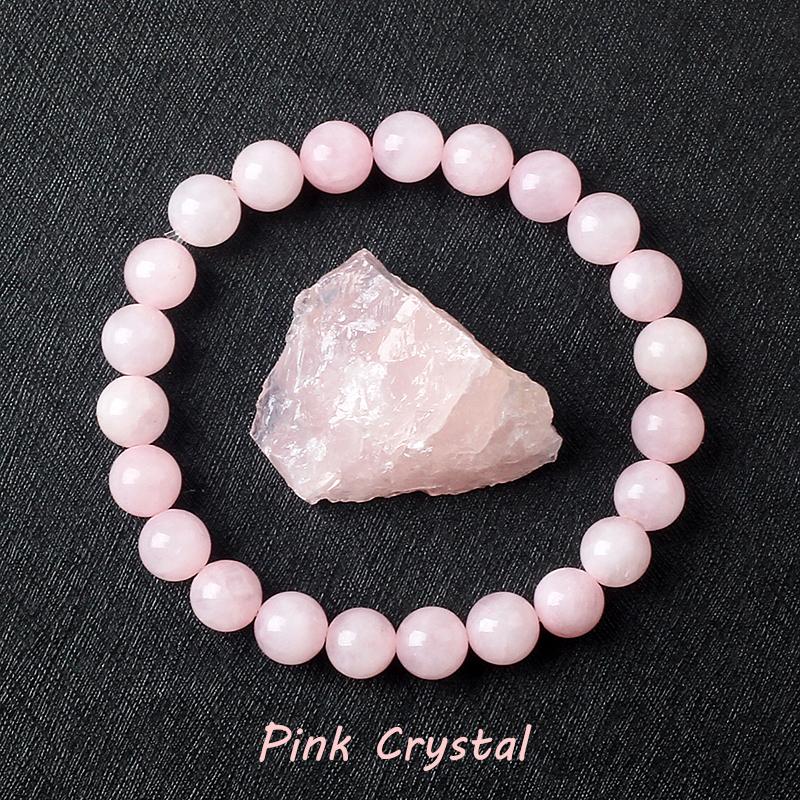 Geniune Amethyst Natural Crystal Bracelet for Women Pulsera Amethust Bracelet Made of Real Natural Stone Beads Body-Purifying