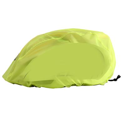 Cycling Helmet Cover Waterproof Helmet Rain Cover Reflective Safety Helmet Cover Fluorescent Green