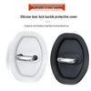 Universal Silicone Car Door Lock Cover for Noise Reduction and Shock Absorption