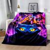 Galactic Fashion Heroes Blanket Durable Comfort Suitable for Office Seaside Bedding All-Season Use Digital Print
