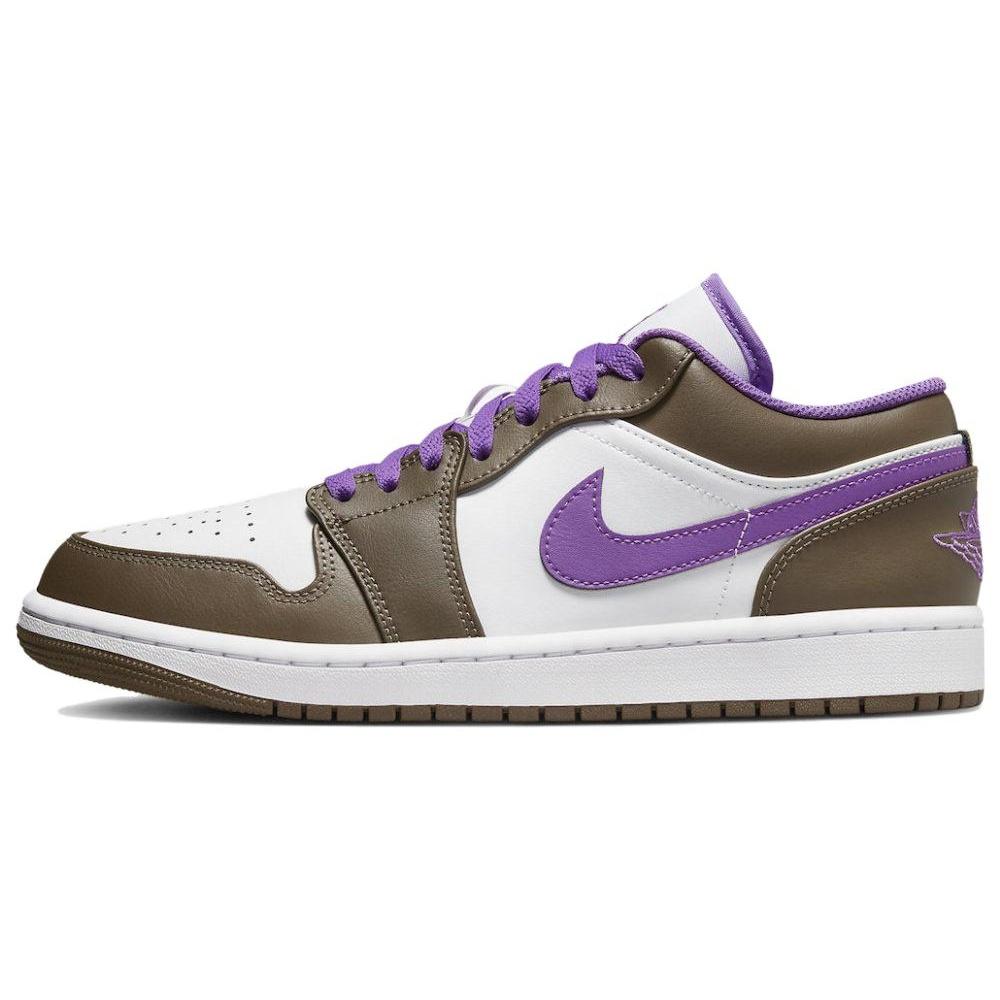 Air Jordan 1 Low Purple Mocha Men s 553558-215 EU 41