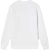 FILA 2023 Winter New Knit Crew Neck Pullover Business Antibacterial Sweatshirt Men sweatshirt Jade-White F11M342203FWT