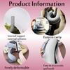 Freely Shapeable Travel Pillow Portable Easy to Storage Travel Neck Pillow Nylon Adjustable Spiral Wrapping Cushio Office