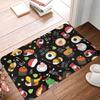 Funny Sushi Fish Doormat Mat Anti-Slip Japan Food Kitchen Bath Garden Rug Carpet 40*60cm
