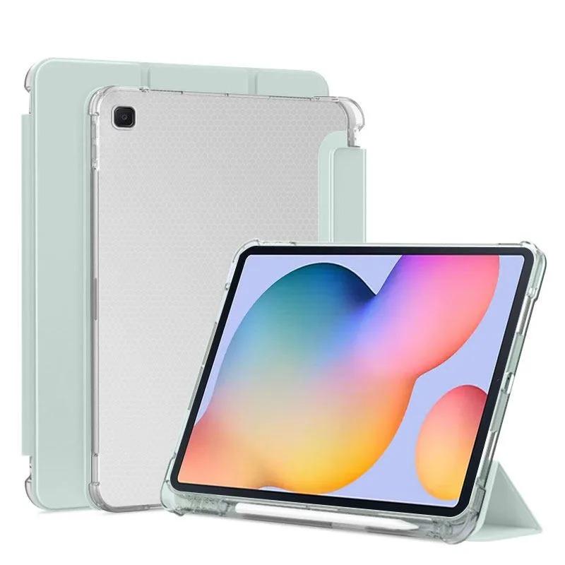 Étui pour Samsung Galaxy Tab S6 Lite 10.4 /22/24 Pliage Magnétique avec Emplacement pour Stylo Housse pour Tablette SM-P610 P613 P620 10.4 S6 Lite 10.4 2024