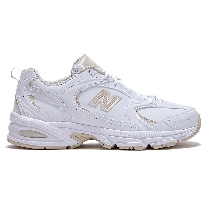 New Balance Unisex 530 Bianco Taupe Calmo MR530SYA