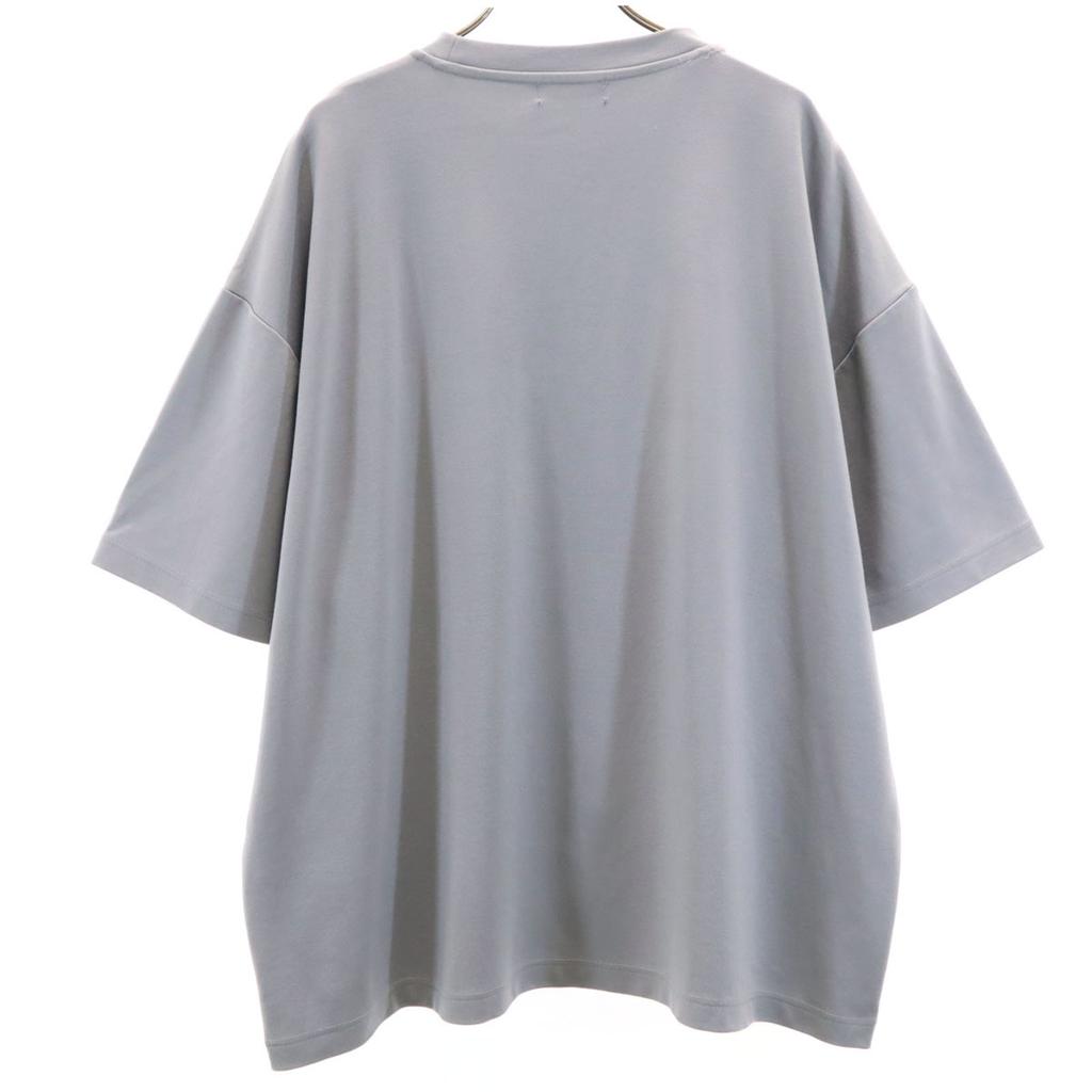 BEAMS HEART Short sleeve Plain T-shirt L gray Poke T Men's Used