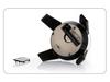 Rotating LED Solar Display Stand for UFO Spaceship Models, Jewelry, and Phone Video Shooting
