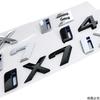 I4 I7 I3 iX iX3 iX4 iX7 New Old Logo Car Stickers for BMW New Energy I4 I7 I3 iX Tail Badge Black Rear Boot Label Trunk Logo RR8